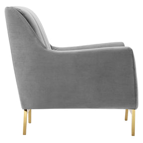 Modway Furniture Modern Winsome Channel Tufted Performance Velvet Armchair - EEI-4409