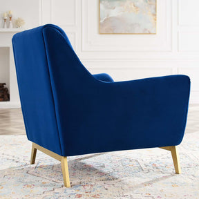 Modway Furniture Modern Winsome Channel Tufted Performance Velvet Armchair - EEI-4409