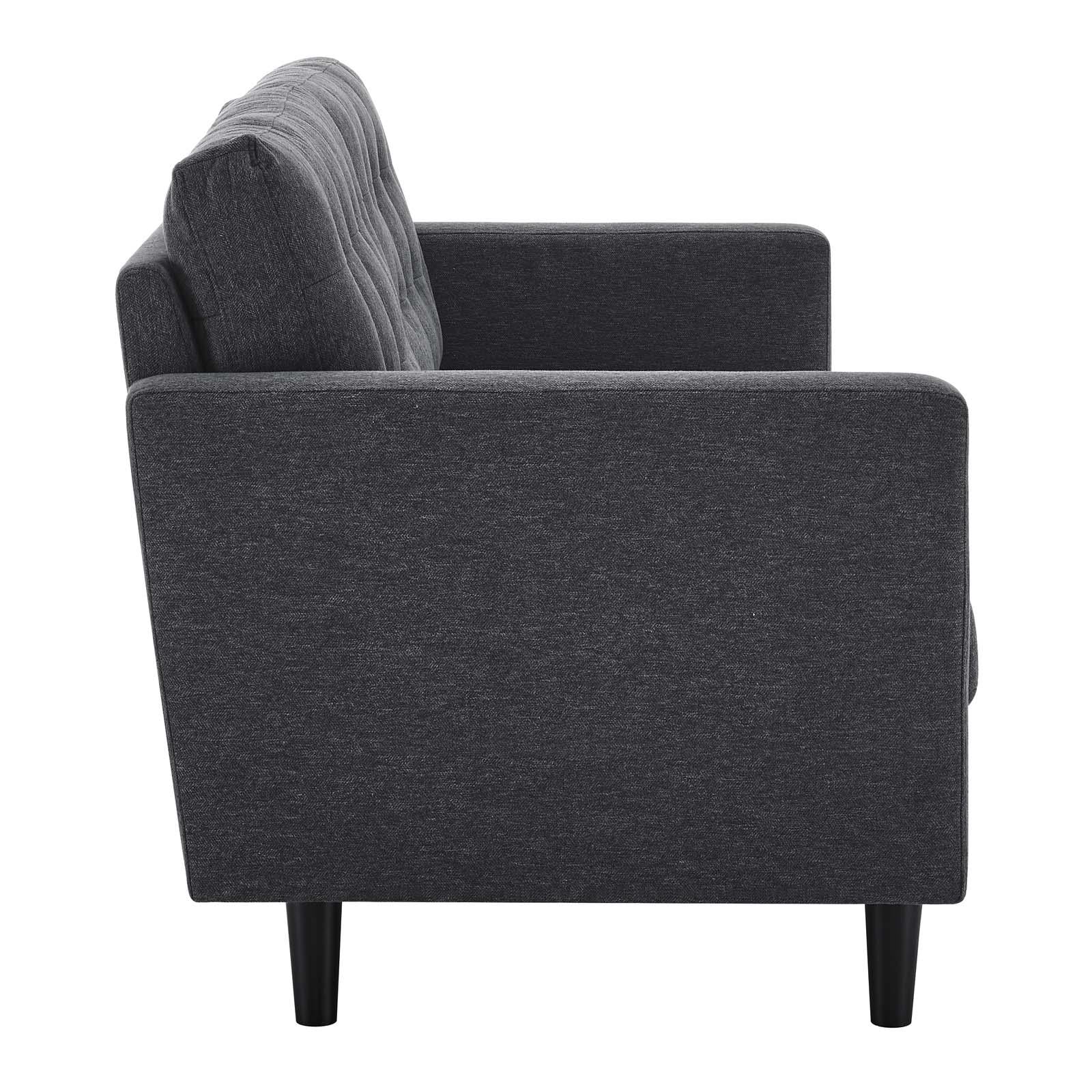 Modway Furniture Modern Exalt Tufted Fabric Sofa - EEI-4445