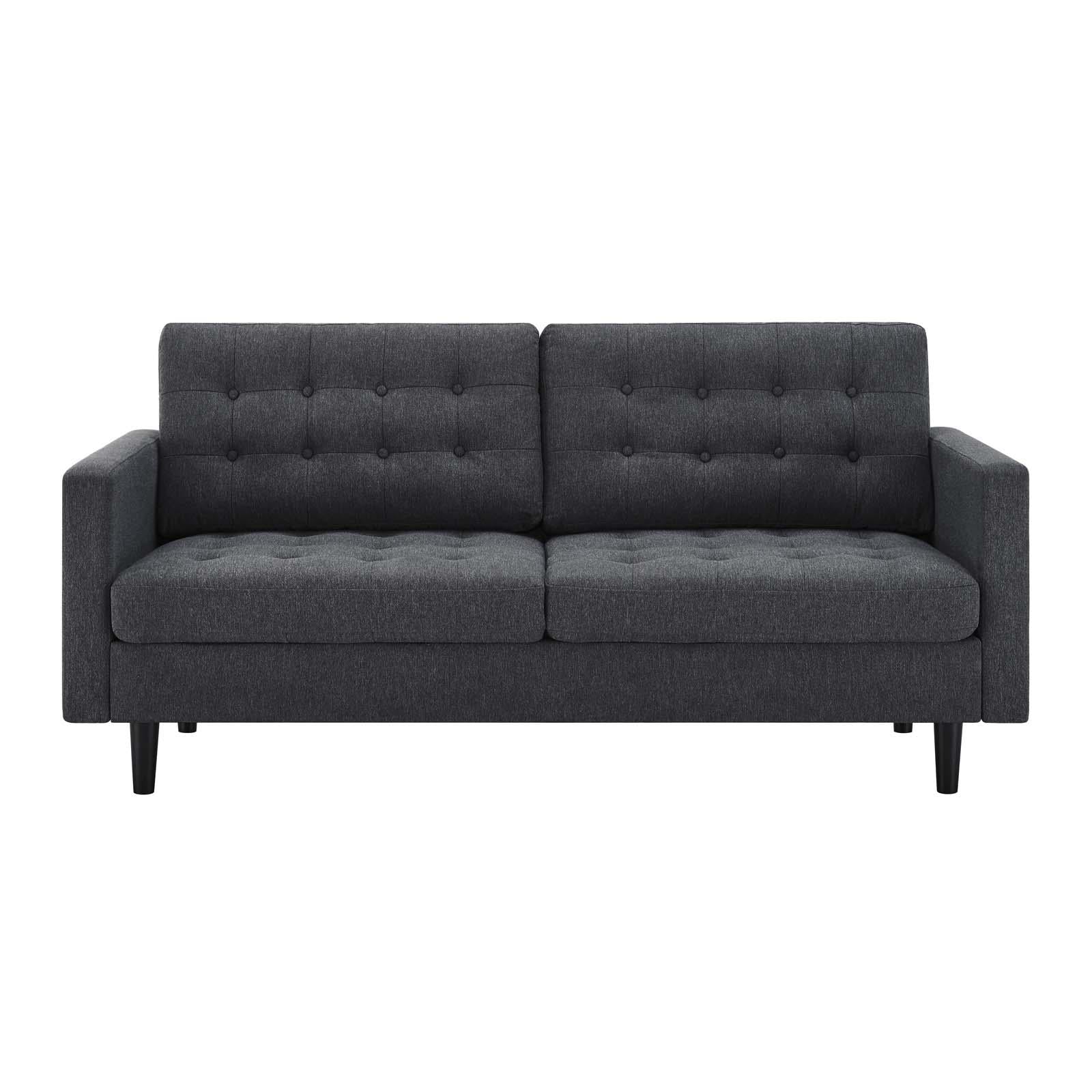 Modway Furniture Modern Exalt Tufted Fabric Sofa - EEI-4445