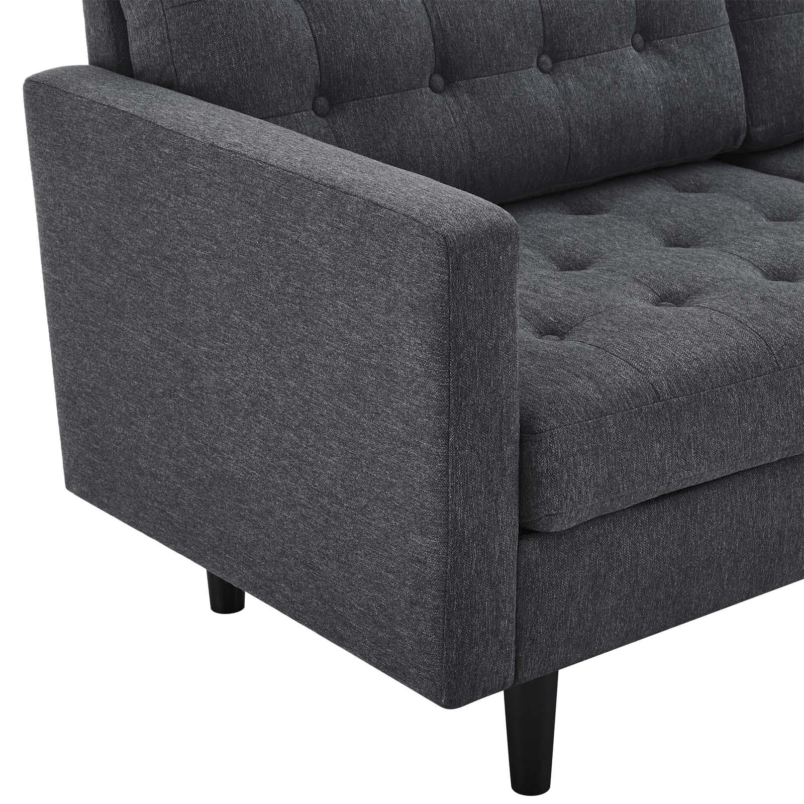 Modway Furniture Modern Exalt Tufted Fabric Sofa - EEI-4445