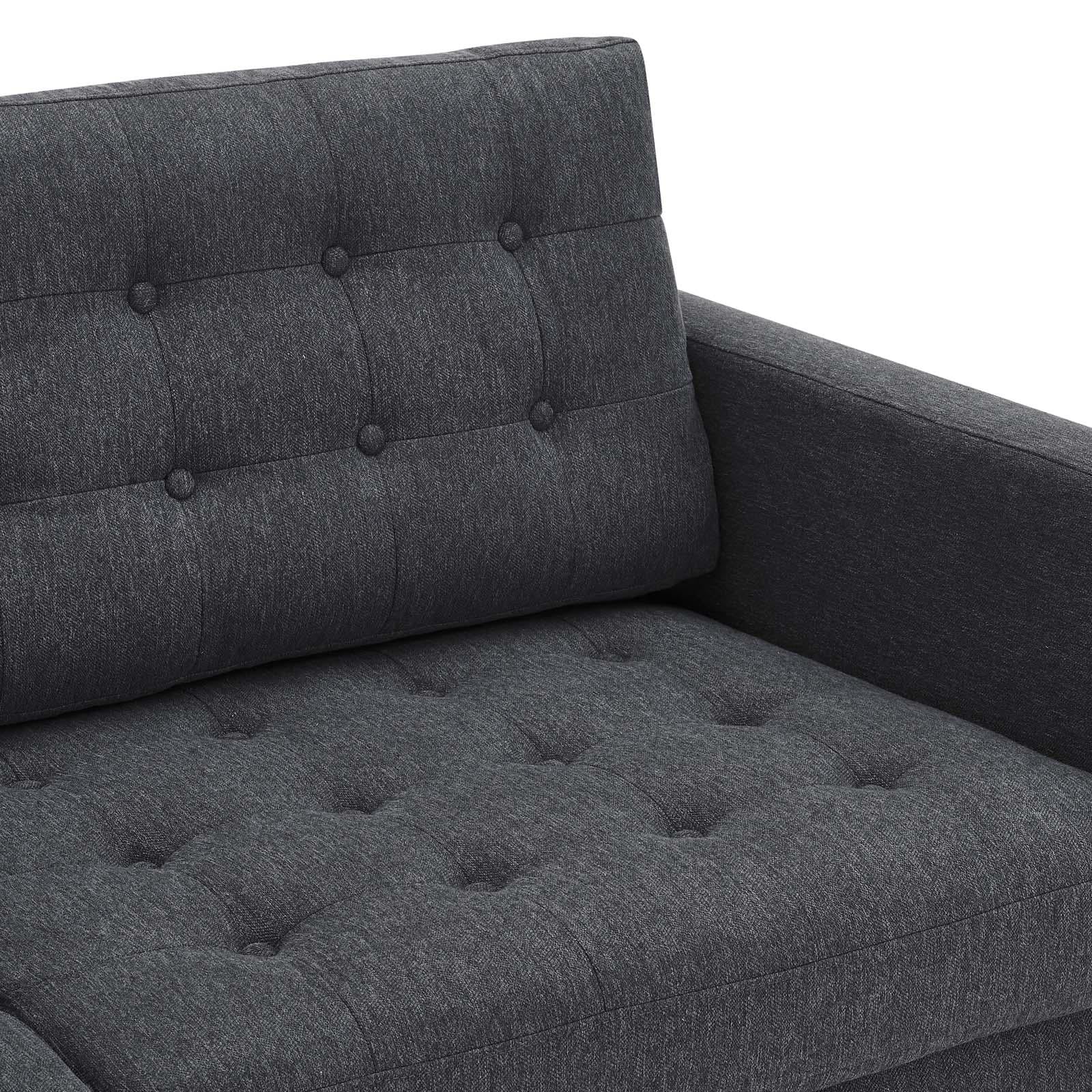 Modway Furniture Modern Exalt Tufted Fabric Sofa - EEI-4445