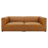 Modway Furniture Modern Bartlett Vegan Leather 2-Piece Loveseat - EEI-4513