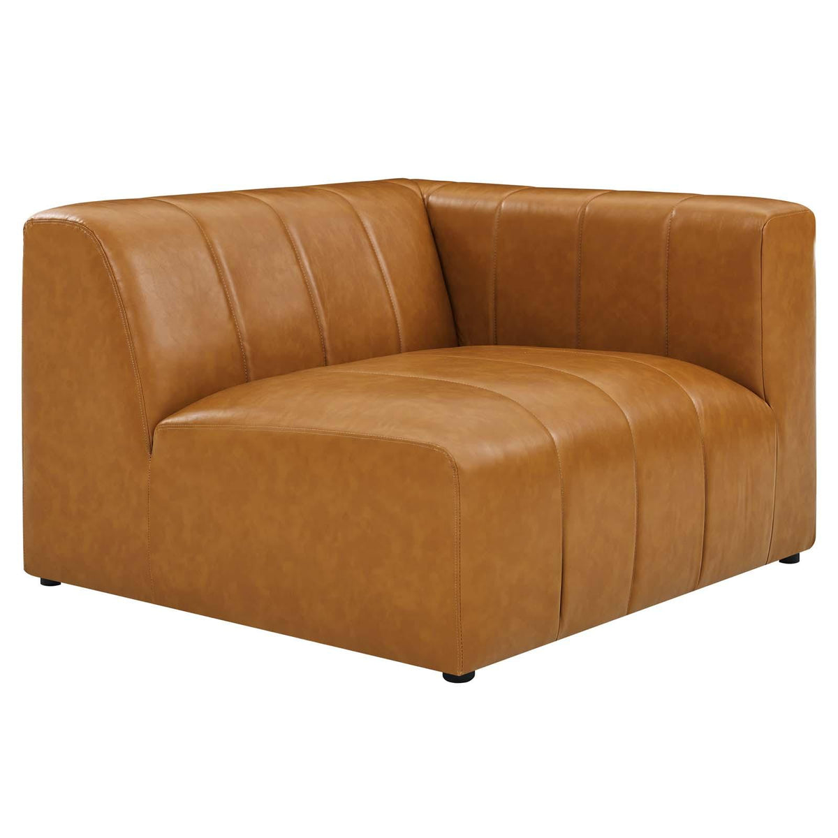 Modway Furniture Modern Bartlett Vegan Leather 2-Piece Loveseat - EEI-4513