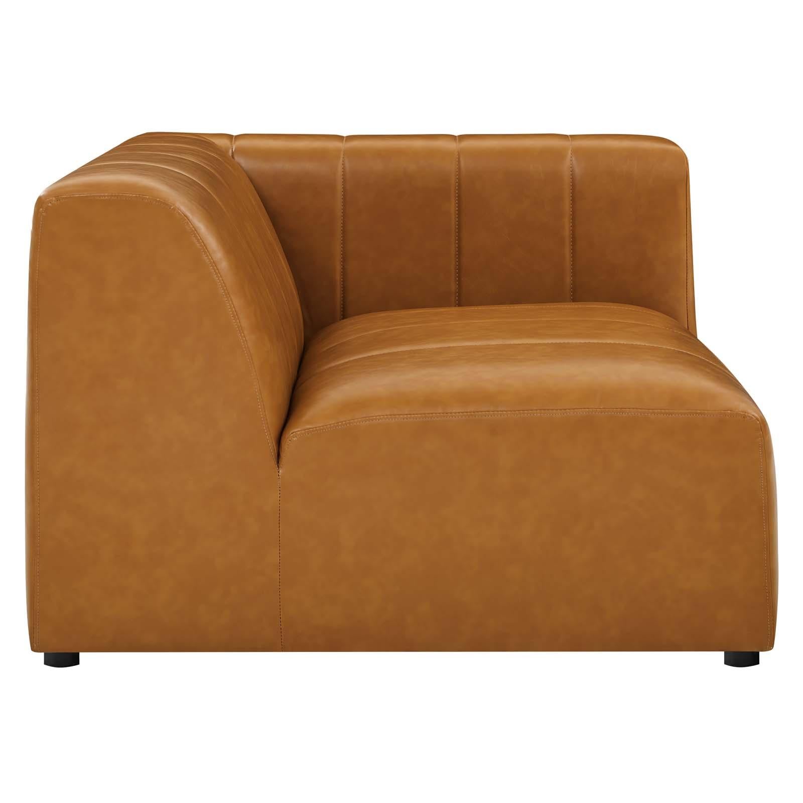 Modway Furniture Modern Bartlett Vegan Leather 2-Piece Loveseat - EEI-4513