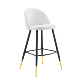 Modway Furniture Modern Cordial Performance Velvet Bar Stools - Set of 2 - EEI-4527