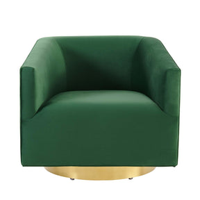 Modway Furniture Modern Twist Accent Lounge Performance Velvet Swivel Chair - EEI-4626