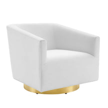 Modway Furniture Modern Twist Accent Lounge Performance Velvet Swivel Chair - EEI-4626