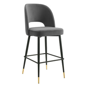 Modway Furniture Modern Rouse Performance Velvet Bar Stool - EEI-4644