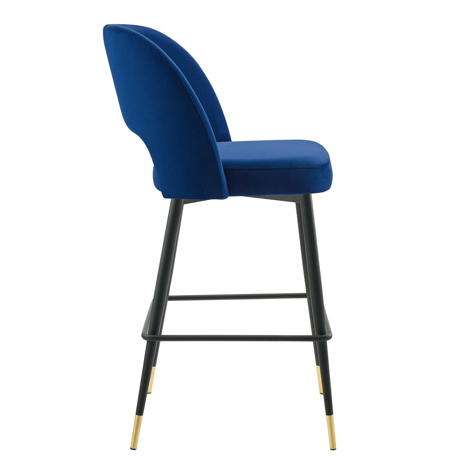 Modway Furniture Modern Rouse Performance Velvet Bar Stool - EEI-4644