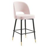 Modway Furniture Modern Rouse Performance Velvet Bar Stool - EEI-4644