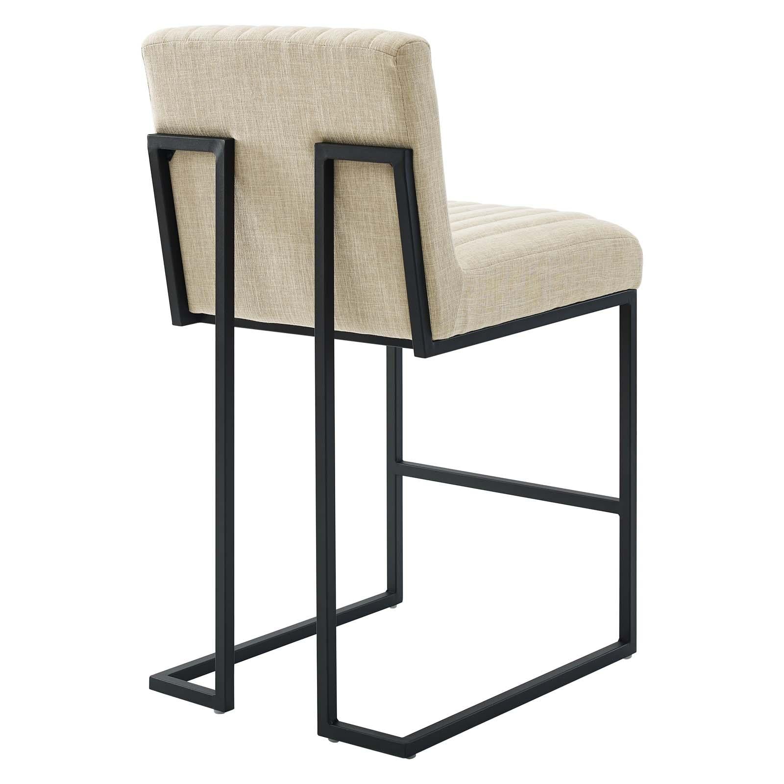 Modway Furniture Modern Indulge Channel Tufted Fabric Counter Stool - EEI-4653