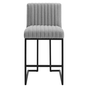 Modway Furniture Modern Indulge Channel Tufted Fabric Counter Stool - EEI-4653