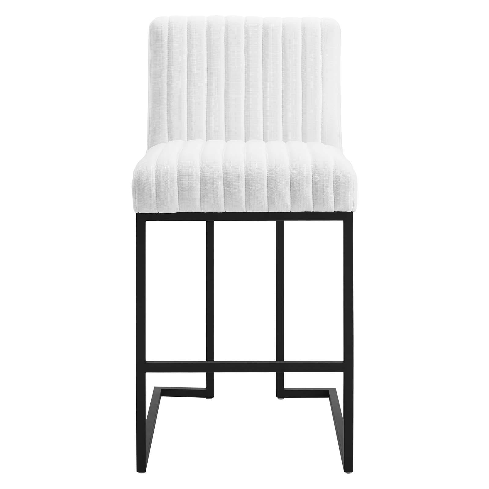 Modway Furniture Modern Indulge Channel Tufted Fabric Counter Stool - EEI-4653