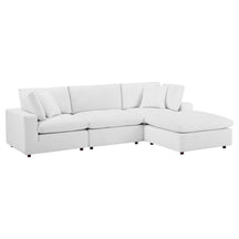 Modway Furniture Modern Commix Down Filled Overstuffed Performance Velvet 4-Piece Sectional Sofa - EEI-4818