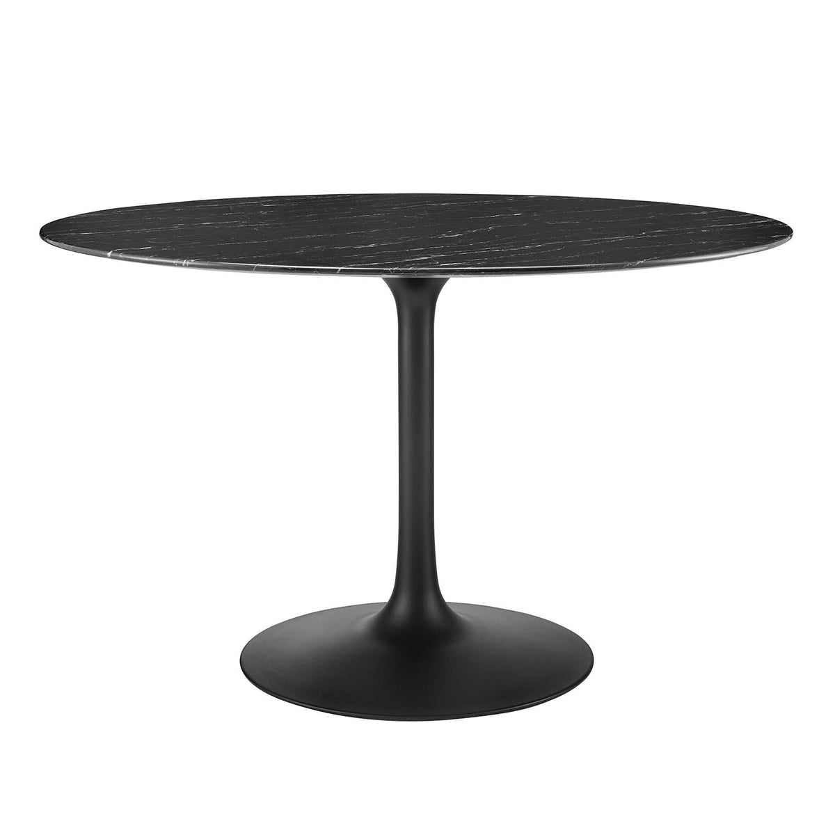 Modway Furniture Modern Lippa 47" Artificial Marble Dining Table - EEI-4877