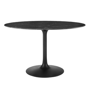 Modway Furniture Modern Lippa 47" Artificial Marble Dining Table - EEI-4877