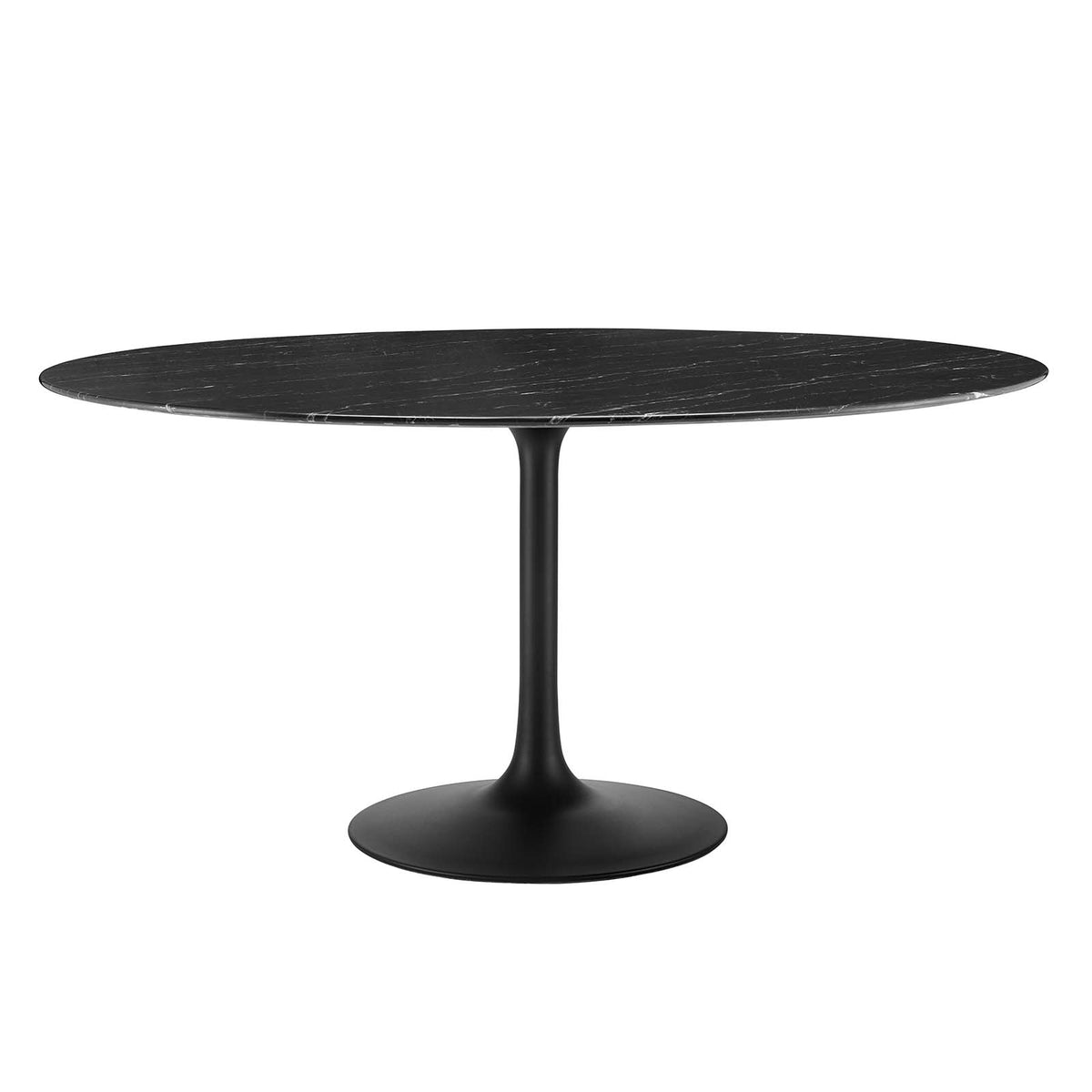 Modway Furniture Modern Lippa 60" Artificial Marble Dining Table - EEI-4879