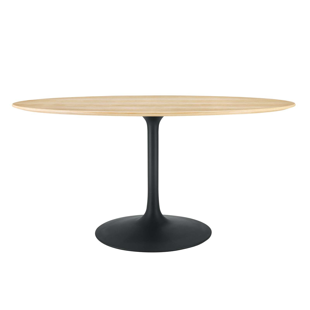 Modway Furniture Modern Lippa 60" Wood Oval Dining Table - EEI-4887