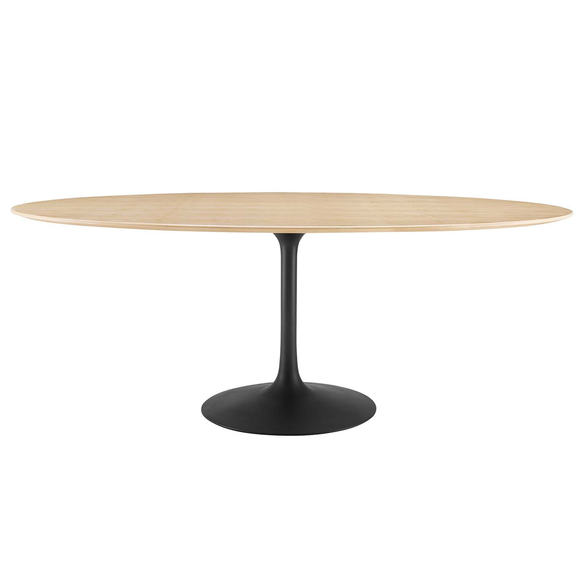 Modway Furniture Modern Lippa 78" Wood Oval Dining Table - EEI-4888