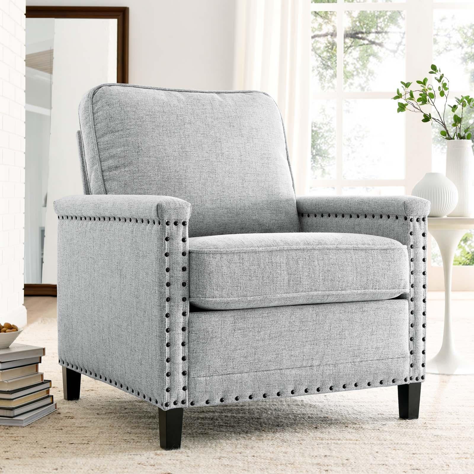 Modway Furniture Modern Ashton Upholstered Fabric Armchair - EEI-4988