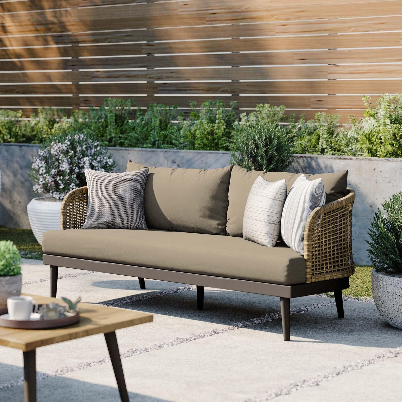 Modway Furniture Modern Meadow Outdoor Patio Sofa - EEI-4989