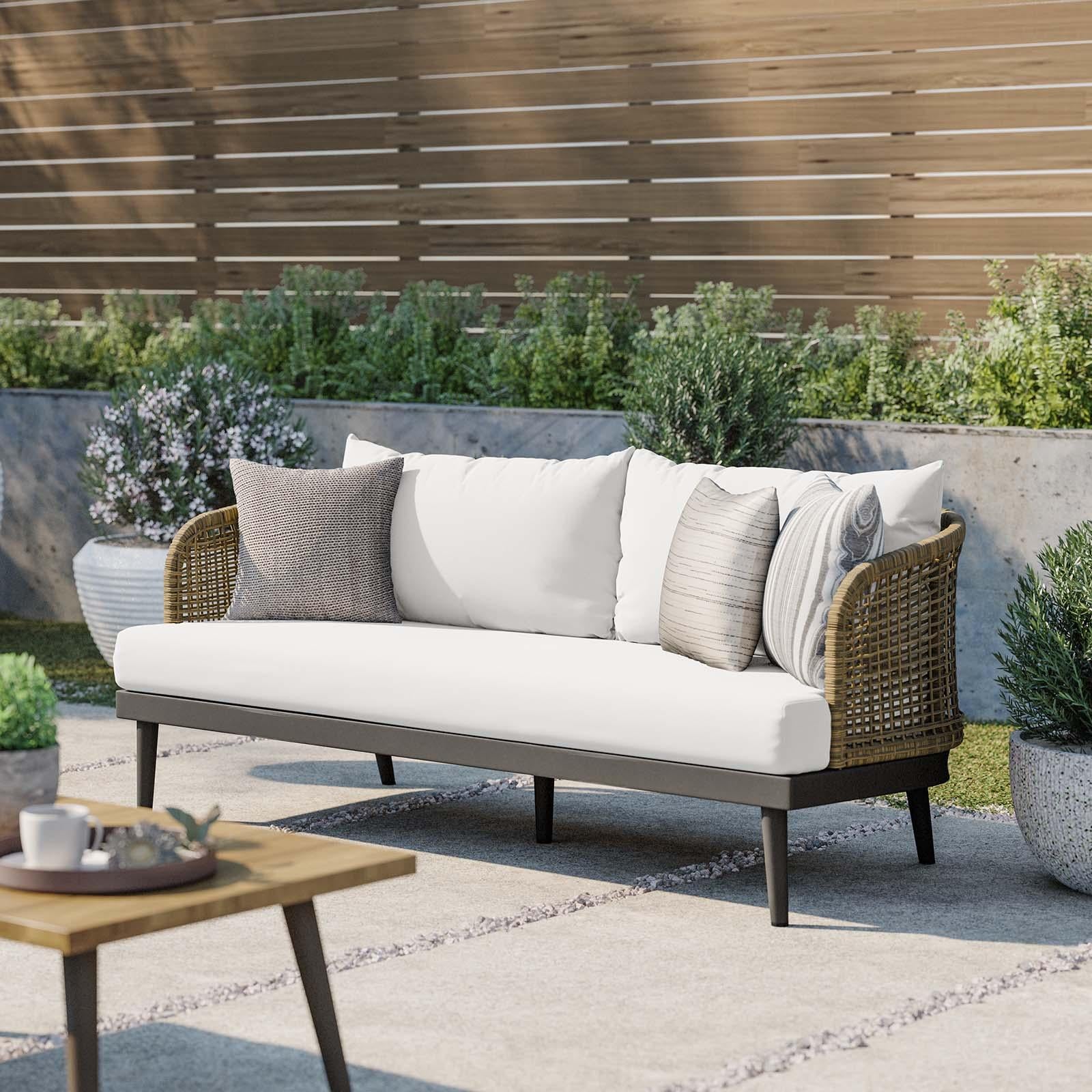 Modway Furniture Modern Meadow Outdoor Patio Sofa - EEI-4989