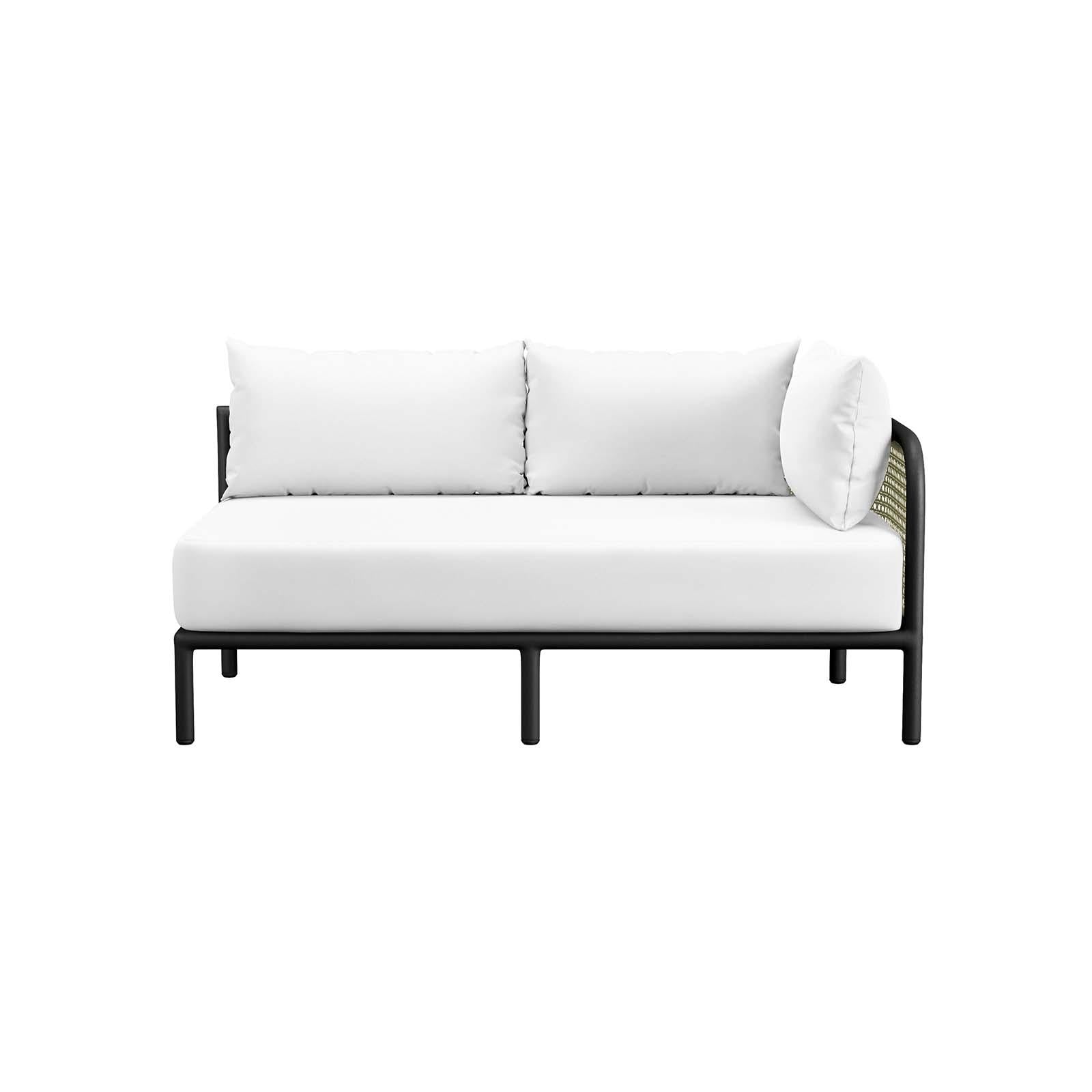 Modway Furniture Modern Hanalei Outdoor Patio Right-Arm Loveseat - EEI-5030