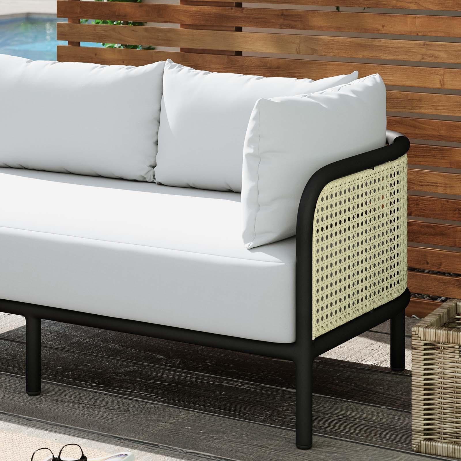 Modway Furniture Modern Hanalei Outdoor Patio Right-Arm Loveseat - EEI-5030