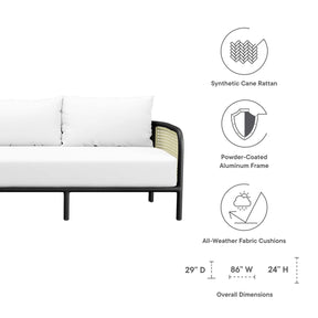 Modway Furniture Modern Hanalei Outdoor Patio Sofa - EEI-5031