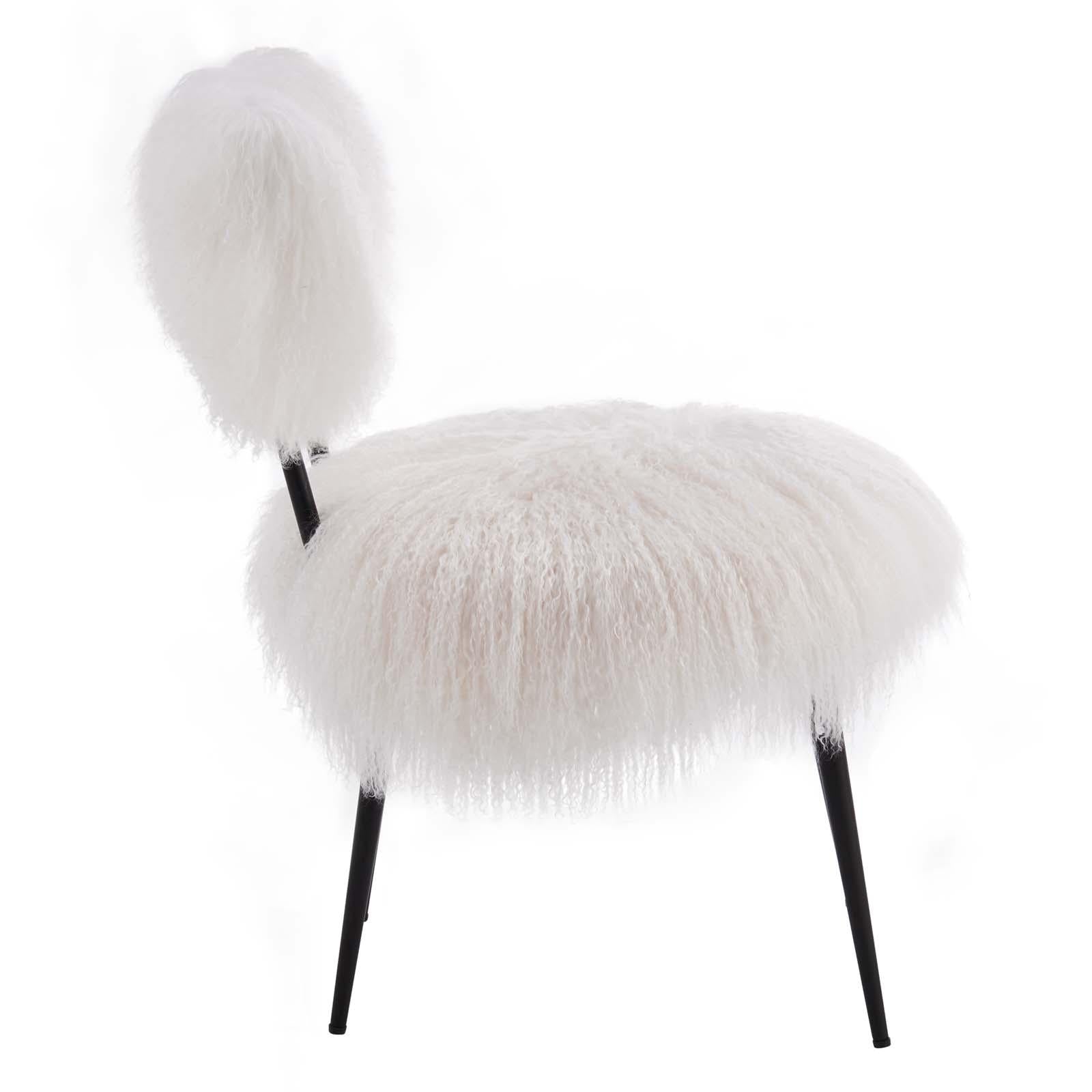 Modway Furniture Modern Skylar Sheepskin Chair - EEI-5039