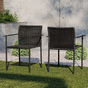 Modway Furniture Modern Lagoon Outdoor Patio Dining Armchairs Set of 2 - EEI-5041