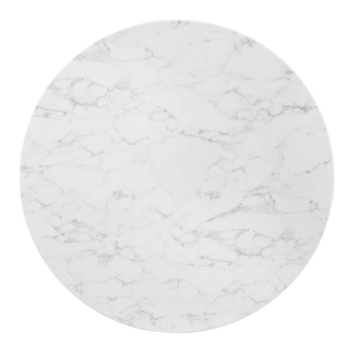 Modway Furniture Modern Zinque 47" Artificial Marble Dining Table - EEI-5139