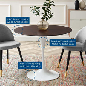 Modway Furniture Modern Lippa 36" Dining Table - EEI-5157