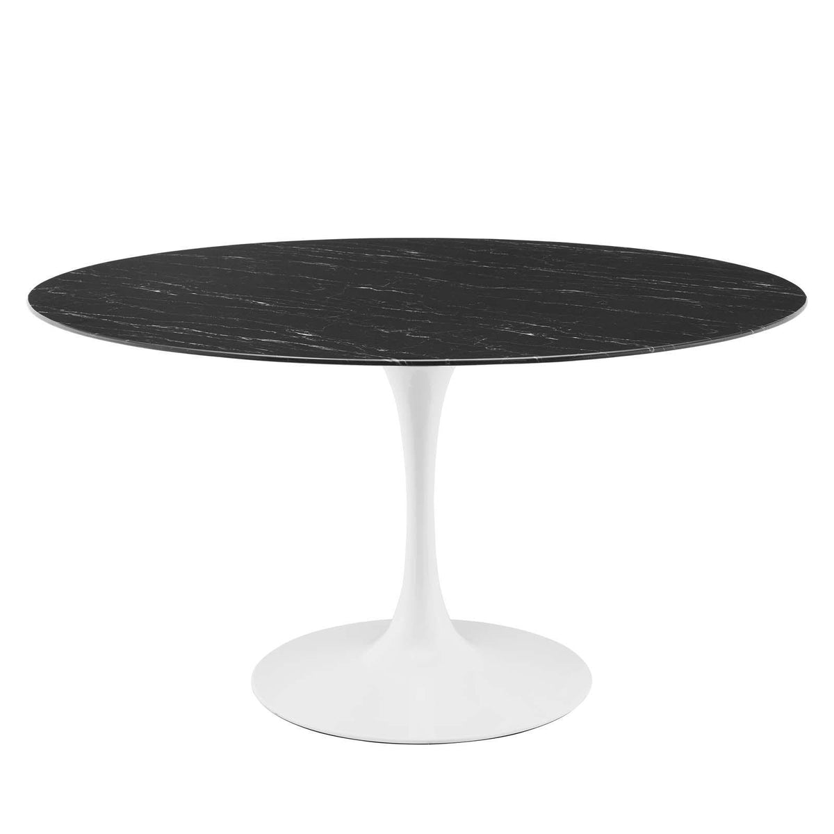 Modway Furniture Modern Lippa 54" Artificial Marble Dining Table - EEI-5183