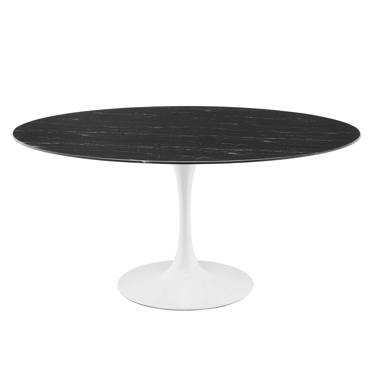 Modway Furniture Modern Lippa 60" Artificial Marble Dining Table - EEI-5184