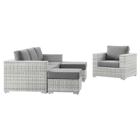 Modway Furniture Modern Convene 4-Piece Outdoor Patio Set - EEI-5451