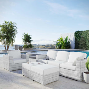 Modway Furniture Modern Convene 4-Piece Outdoor Patio Set - EEI-5451