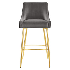 Modway Furniture Modern Discern Performance Velvet Bar Stool - EEI-5473