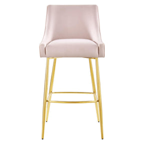 Modway Furniture Modern Discern Performance Velvet Bar Stool - EEI-5473