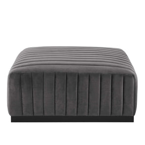 Modway Furniture Modern Conjure Channel Tufted Performance Velvet Ottoman - EEI-5500