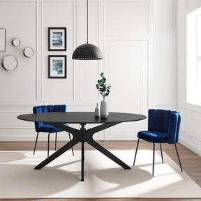 Modway Furniture Modern Traverse 71" Oval Dining Table - EEI-5513