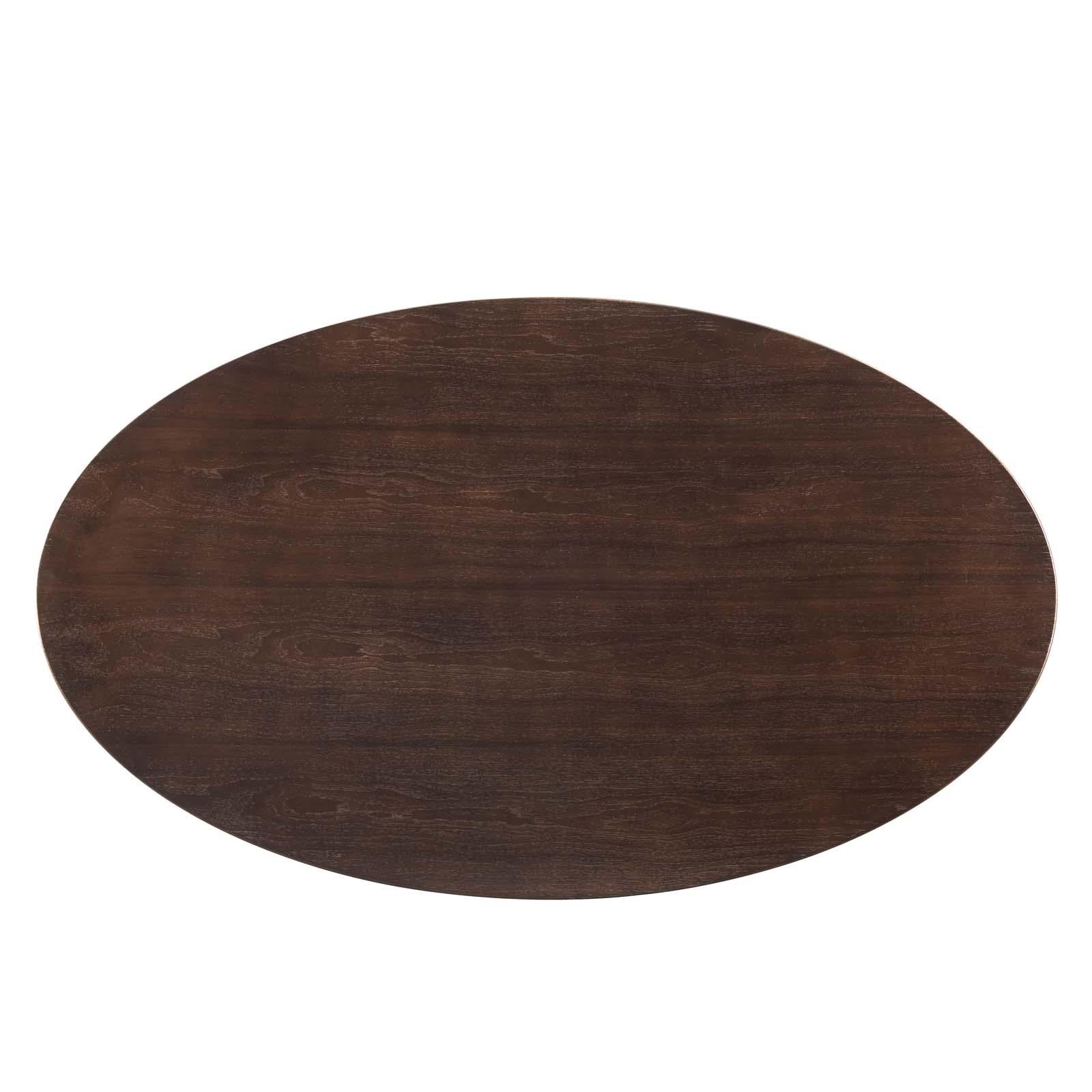 Modway Furniture Modern Lippa 60" Oval Wood Dining Table - EEI-5524