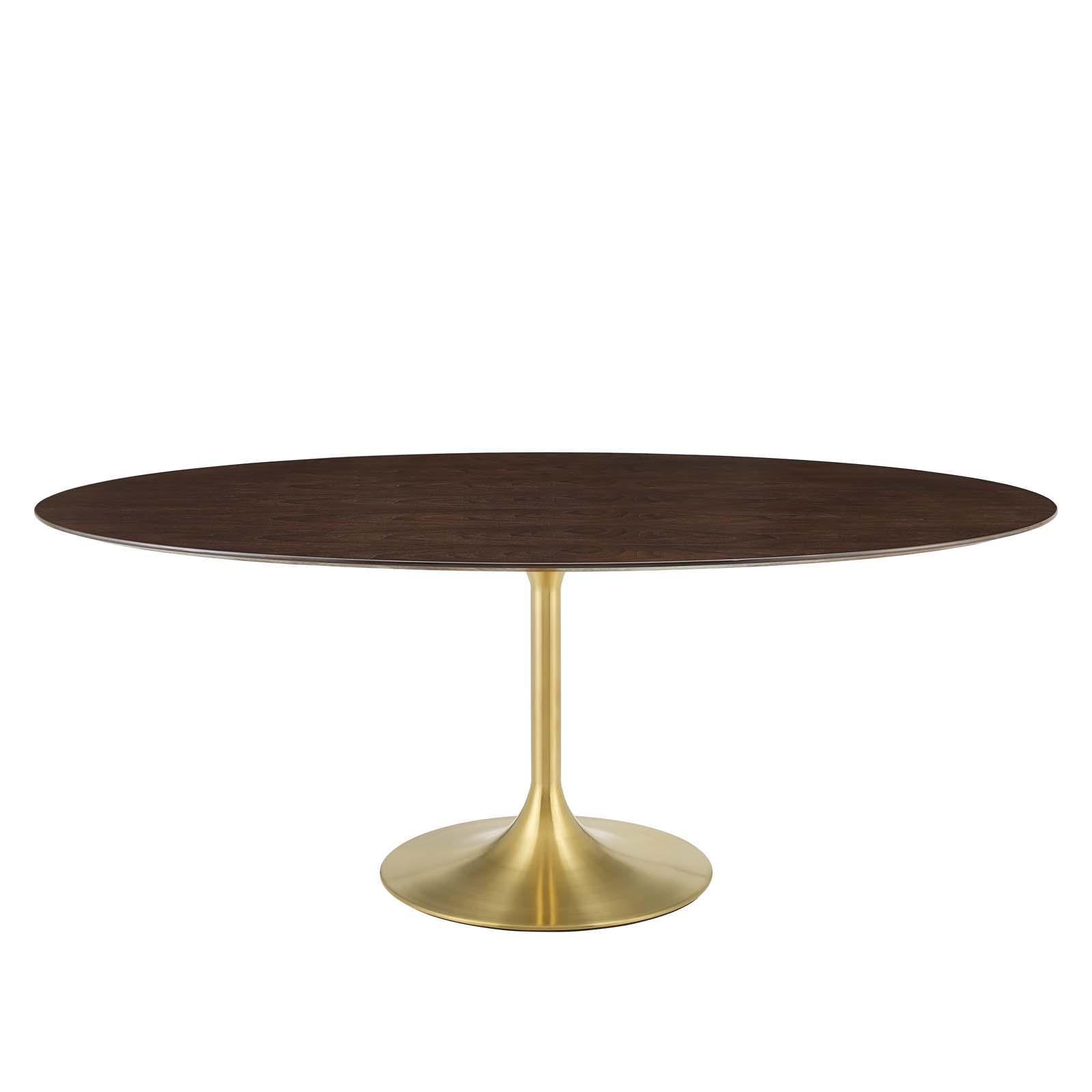 Modway Furniture Modern Lippa 78" Oval Wood Dining Table - EEI-5526