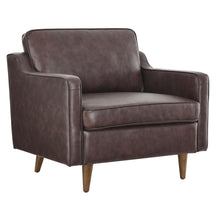 Modway Furniture Modern Impart Genuine Leather Armchair - EEI-5555