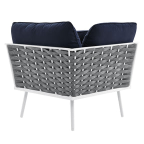 Modway Furniture Modern Stance Outdoor Patio Aluminum Corner Chair - EEI-5567