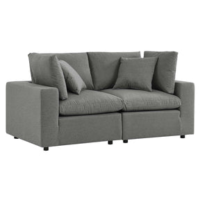 Modway Furniture Modern Commix Overstuffed Outdoor Patio Loveseat - EEI-5576