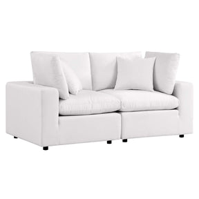 Modway Furniture Modern Commix Overstuffed Outdoor Patio Loveseat - EEI-5576