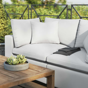 Modway Furniture Modern Commix Overstuffed Outdoor Patio Loveseat - EEI-5576