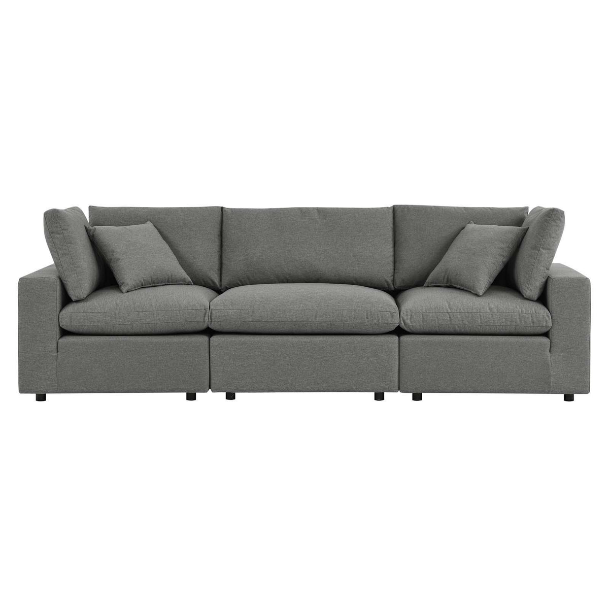 Modway Furniture Modern Commix Overstuffed Outdoor Patio Sofa - EEI-5578